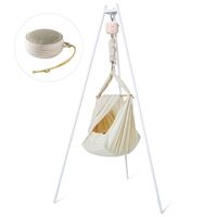 Membantu Premium Set 1 v.2 - Nature (H premium, Bouncer 2.0 beige, Tripod stand, Speaker W.)