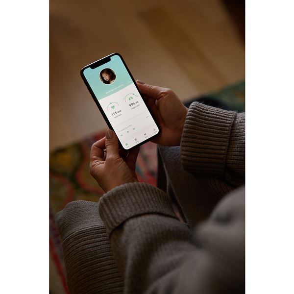 Sada príslušenstva Owlet Smart Sock 3 - tmavo zelená